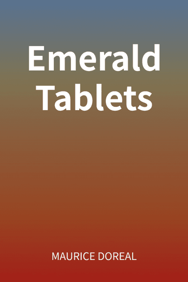 Emerald Tablets cover