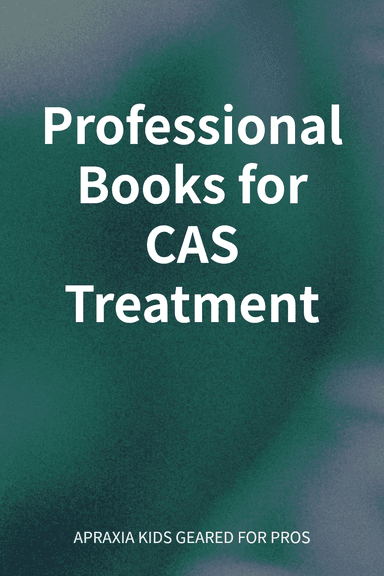 Professional Books for CAS Treatment cover