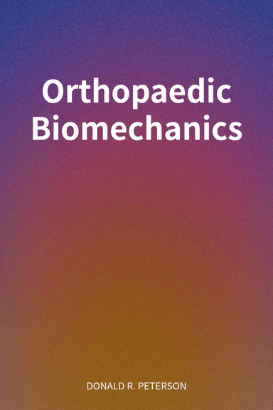 Orthopaedic Biomechanics cover
