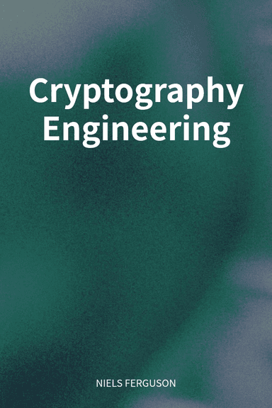 Cryptography Engineering cover