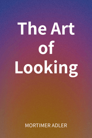 The Art of Looking cover
