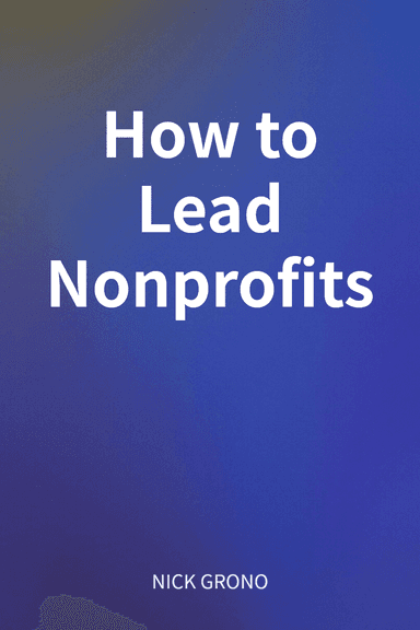 How to Lead Nonprofits cover