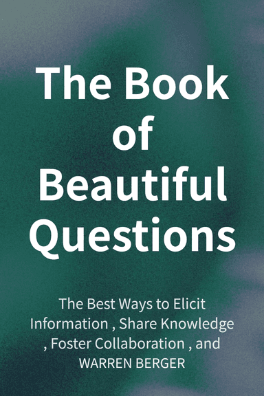 The Book of Beautiful Questions cover