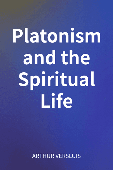 Platonism and the Spiritual Life cover