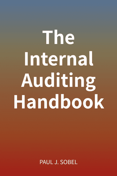The Internal Auditing Handbook cover