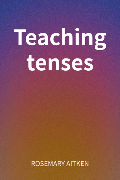 Teaching tenses cover