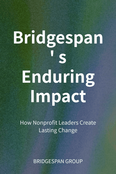 Bridgespan's Enduring Impact cover