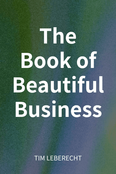 The Book of Beautiful Business cover