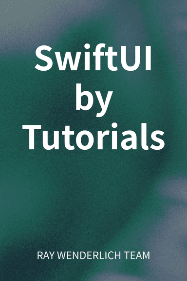 SwiftUI by Tutorials cover