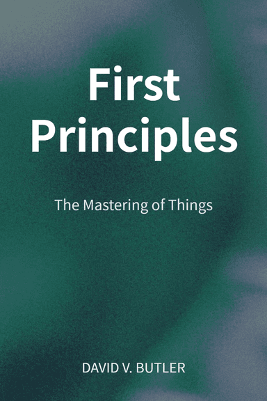 First Principles cover