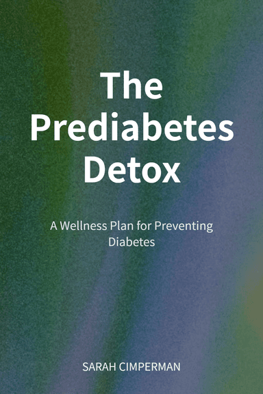 The Prediabetes Detox cover