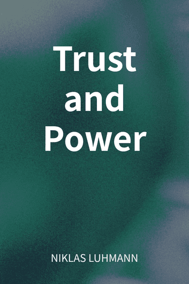Trust and Power cover