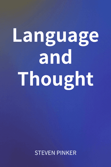 Language and Thought cover