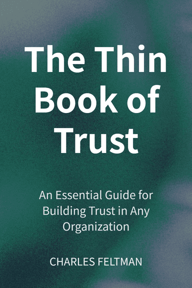 The Thin Book of Trust cover