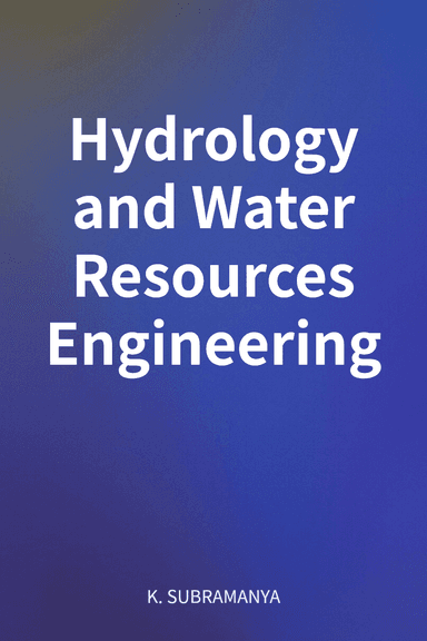 Hydrology and Water Resources Engineering cover
