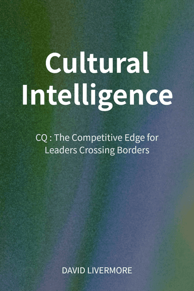 Cultural Intelligence cover