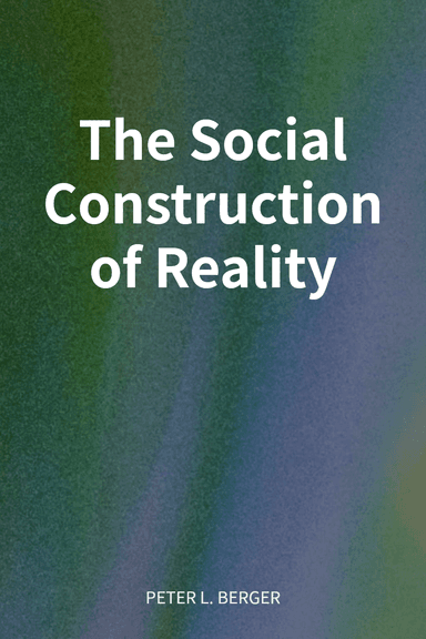The Social Construction of Reality cover