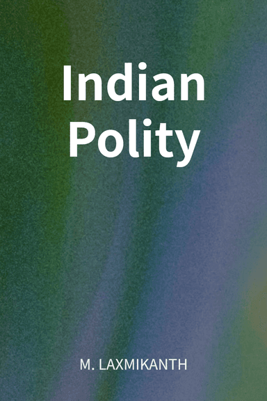 Indian Polity cover