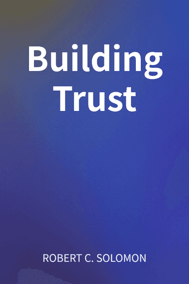 Building Trust cover