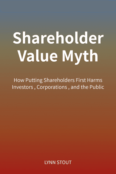 Shareholder Value Myth cover