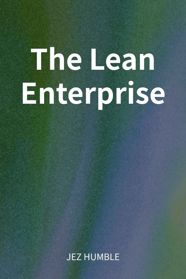The Lean Enterprise cover