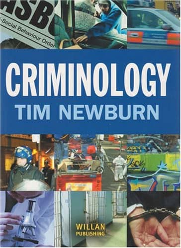 Criminology cover