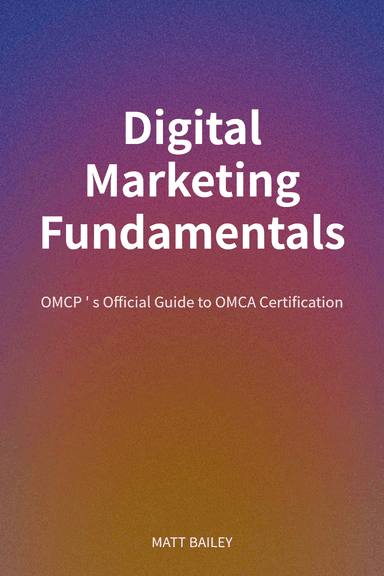 Digital Marketing Fundamentals cover