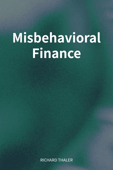Misbehavioral Finance cover