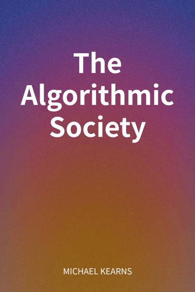 The Algorithmic Society cover