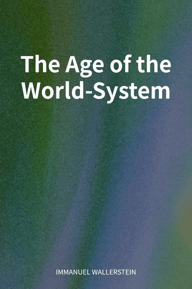 The Age of the World-System cover