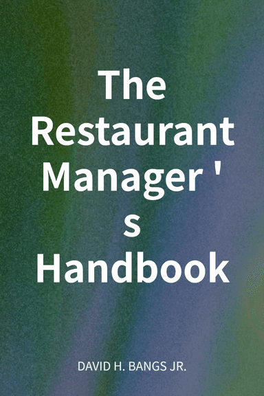 The Restaurant Manager's Handbook cover
