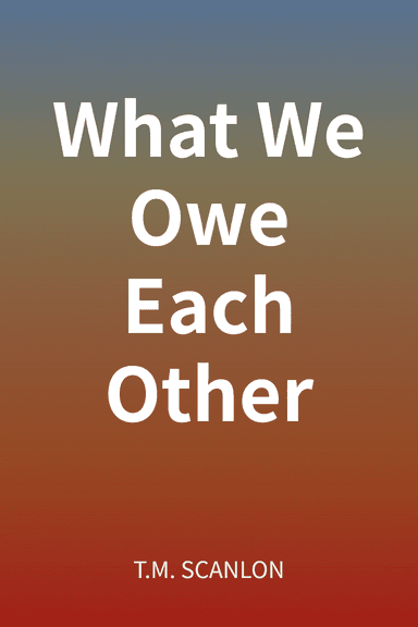 What We Owe Each Other cover