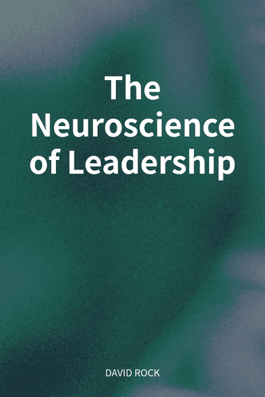 The Neuroscience of Leadership cover
