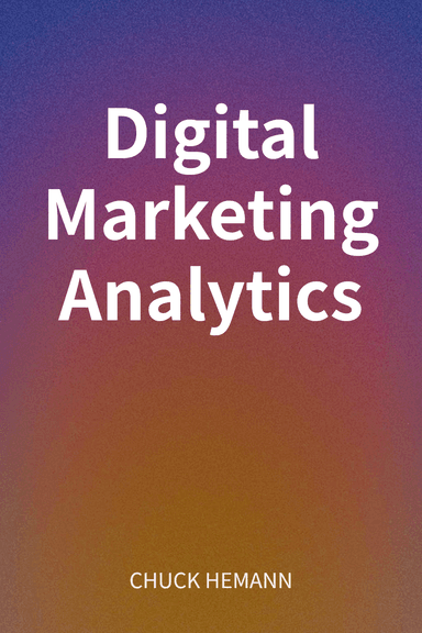 Digital Marketing Analytics cover