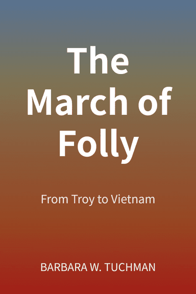 The March of Folly cover