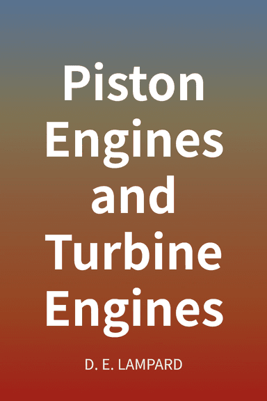 Piston Engines and Turbine Engines cover