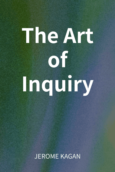 The Art of Inquiry cover