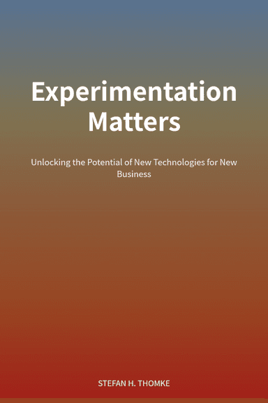 Experimentation Matters cover
