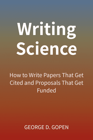 Writing Science cover