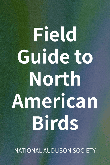 Field Guide to North American Birds cover