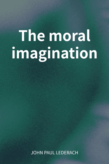 The moral imagination cover