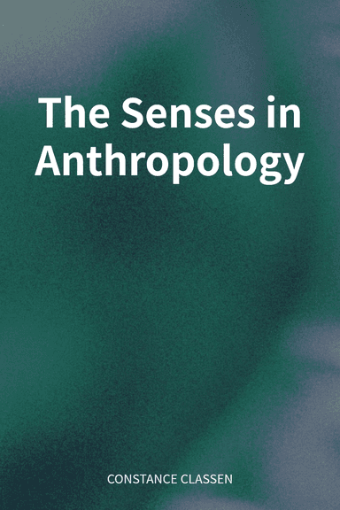 The Senses in Anthropology cover