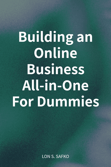 Building an Online Business All-in-One For Dummies cover