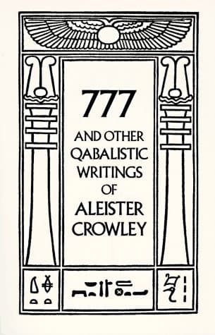 777 and other qabalistic writings of Aleister Crowley cover