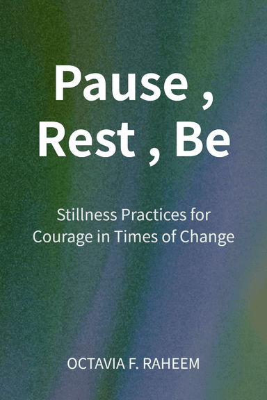 Pause, Rest, Be cover