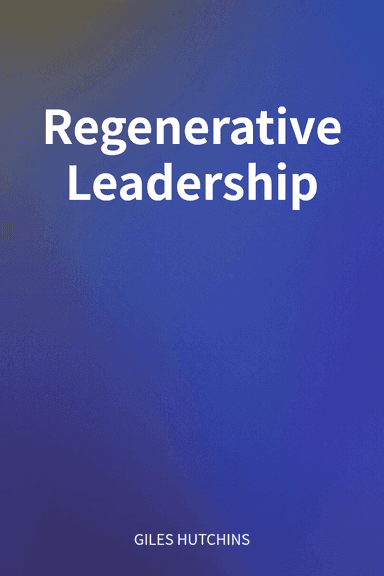 Regenerative Leadership cover