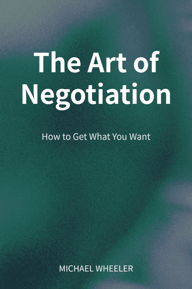 The Art of Negotiation cover