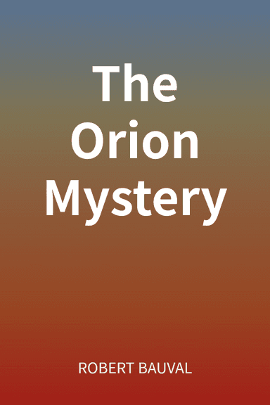 The Orion Mystery cover