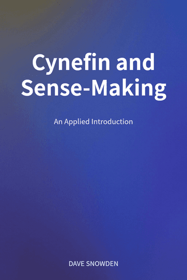 Cynefin and Sense-Making cover