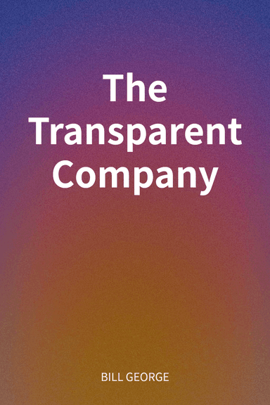 The Transparent Company cover